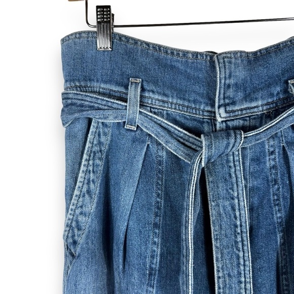 Citizens of Humanity Noelle Ultra High-Rise Belted Cargo Jeans, Medium Wash, 27 - Picture 5 of 13